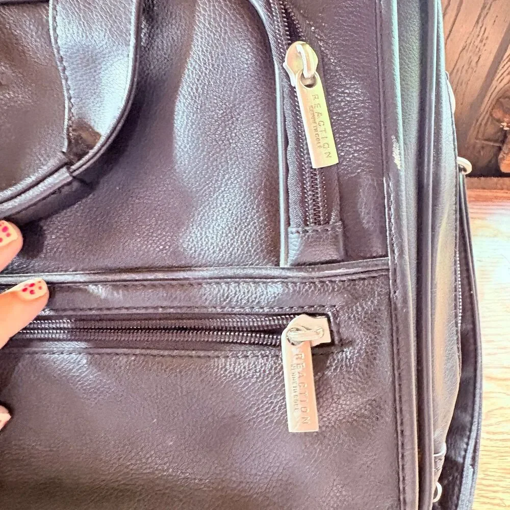 Kenneth Cole Reaction Tsa Approved Carry On Bag/Brief Black